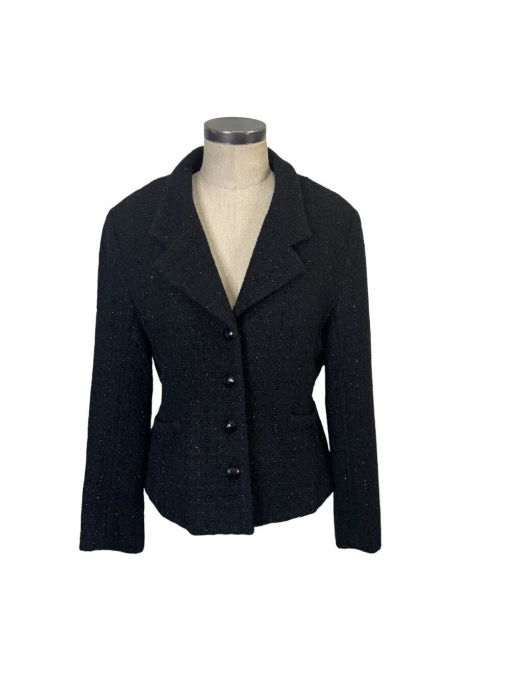 Vintage Maggie Lawrence Tweed Wool Blazer
